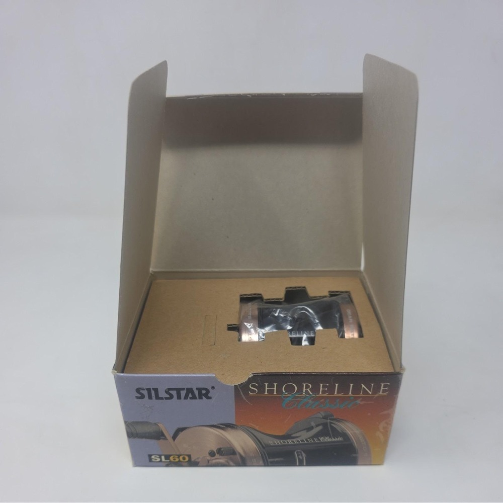 NOS Vintage Silstar Shoreline Classic SL60 Baitcasting Reel New In Box Manual - Picture 9 of 11